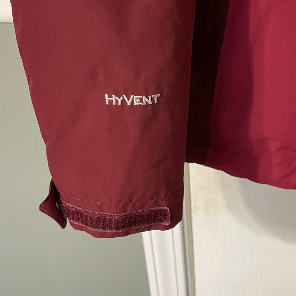 The North Face Women’s 3-in-1 Hooded Parka HyVent Magenta & Gray Size Small - Picture 12 of 17